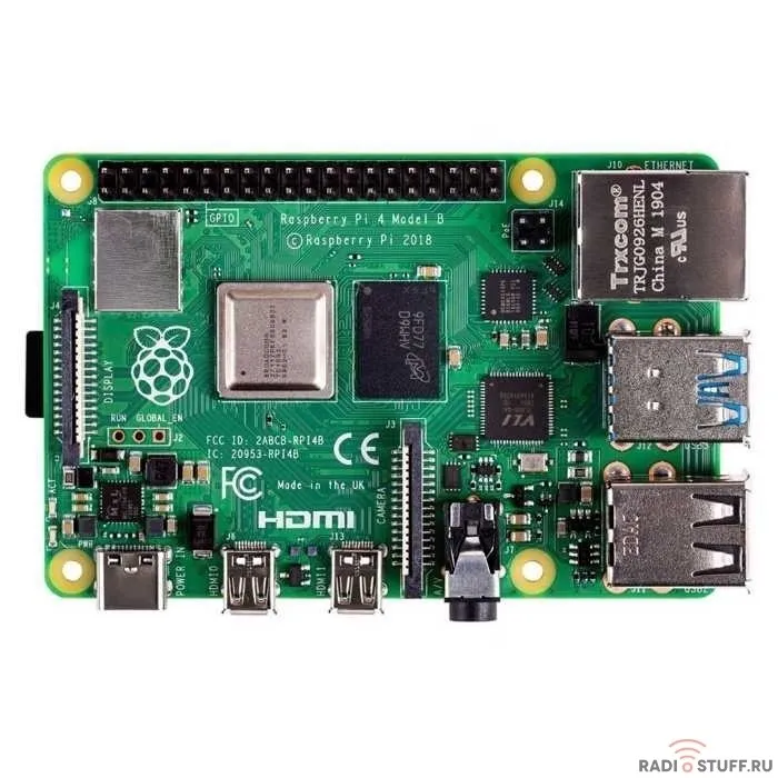 Микрокомпьютер Raspberry Pi 4 Model B 2Gb (44588 / RA502)