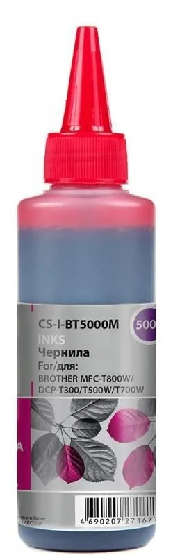 Чернила MAGENTA 100ML /DCP-T300 CS-I-BT5000M CACTUS
