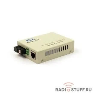 GIGALINK GL-MC-UTPF-SC1F-18SM-1310 Конвертер из UTP, 100Мбит/c в WDM, LFP, SM, SC, Tx:1310/Rx:1550, 18 дБ (до 20 км) (GL-F920T)