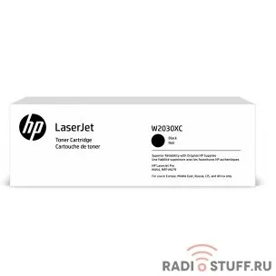 Картридж лазерный HP 415X W2030XC черный (7500стр.) для HP LJ M454/MFP M479 (техн.упак)