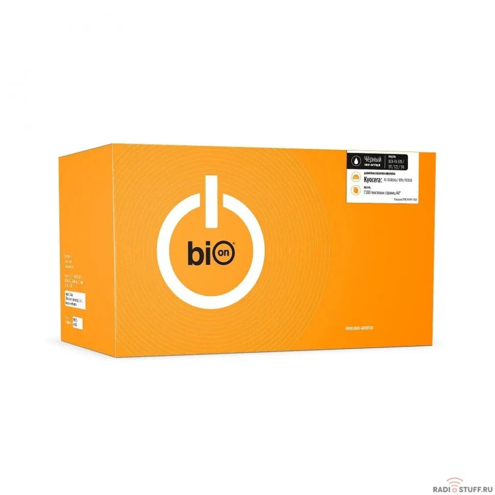 Bion TK-170/171/172/174 Картридж для Kyocera FS-1320D/1370DN (7200  стр.), Черный
