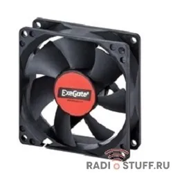 Exegate EX288927RUS Вентилятор ExeGate EX09225B4P-PWM (92x92x25 мм, 2-Ball (двойной шарикоподшипник), 4pin, PWM, 29dBA)