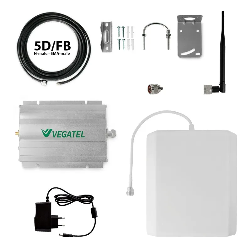 VEGATEL VT-900E/3G-kit усилитель сотовой связи и 3G интернета