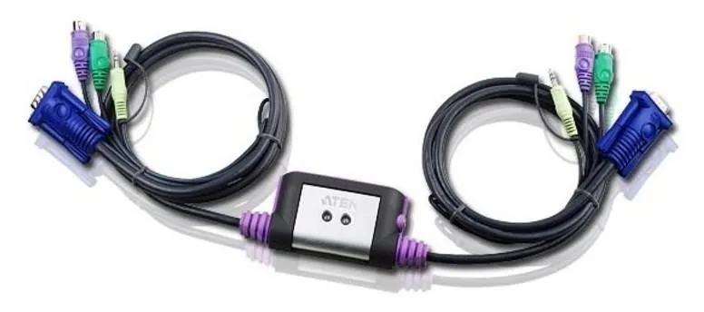 KVM-переключатель PS2 2PORT W/CAB CS62A-A7 ATEN