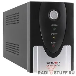 CROWN ИБП CMU-SP500 IEC {металл, 1x12V/4.5AH, розетки 4*IEC} [CM000001487]