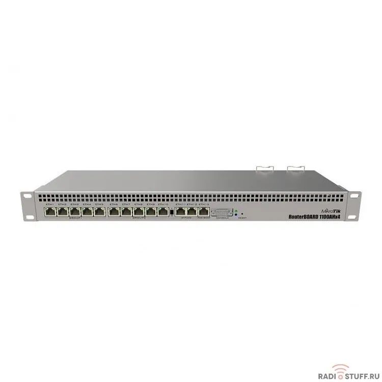 Роутер MikroTik RB1100AHX4 10/100/1000BASE-TX серый