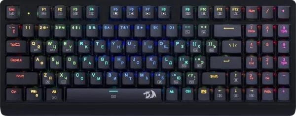 Клавиатура USB DRAGONWARRIOR RGB REDRAGON 70520 DEFENDER