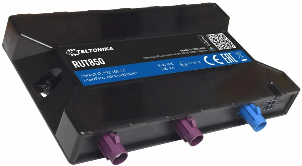 RUT850 (арт. RUT850311210) LTE-маршрутизатор Teltonika 