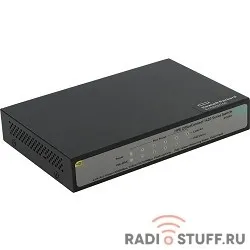 HP JH328A Коммутатор HPE 1420 5G PoE+ неуправляемый 19U 5x10/100/1000BASE-T