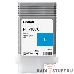 Canon PFI-107C 6706B001 Картридж для  iPF680/685/770/780/785, Голубой, 130ml. (GJ)