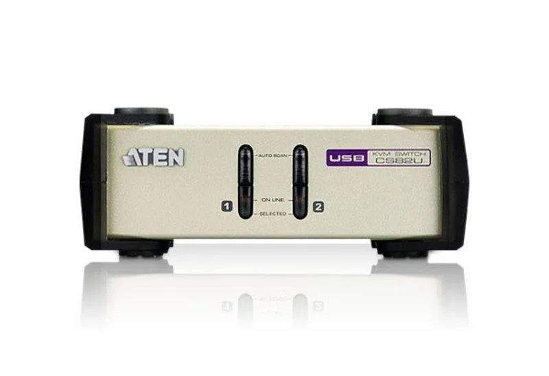 KVM-переключатель Aten CS82U-AT, PS2 USB 2PORT 