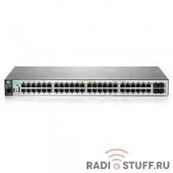 J9772A HP коммутатор HPE 2530-48G-PoE+ управляемый 19U 48x10/100/1000BASE-T