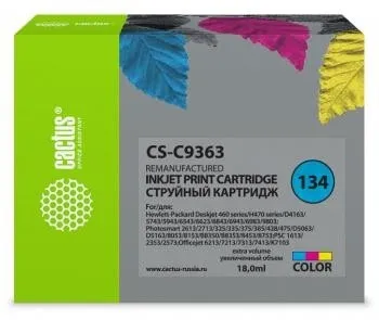 Картридж COLOR NO.134 18ML CS-C9363 CACTUS