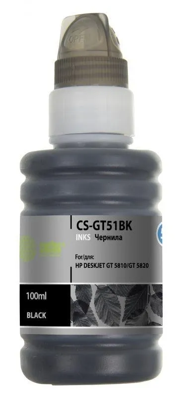 Чернила BLACK 100ML /GT 5810 CS-GT51BK CACTUS