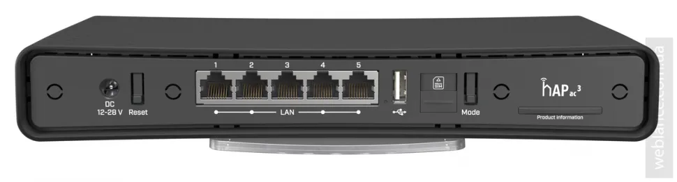 Точка доступа Mikrotik hAP ac³ (арт. RBD53GR-5HacD2HnD&R11e-LTE6)