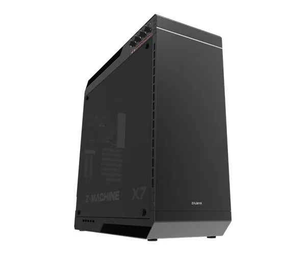 ZALMAN X7, EATX, BLACK, WINDOW, 1x5.25", 6x3.5", 5x2.5", 4xUSB3.0, RGB FAN CONTROLLER, FRONT 3x120mm, REAR 1x120mm