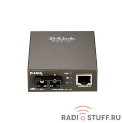 D-Link DMC-F15SC/A1A Медиаконвертер из 100BASE-TX по витой паре в 100BASE-FX по одномодовому волокну (15 км, SC)