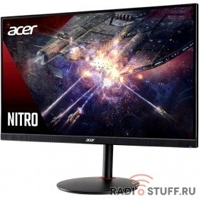 LCD Acer 27" Nitro XV270Ubmiiprx черный {IPS 2560x1440 75Hz 1ms 16:9 HAS 350cd 178/178 HDMI DisplayPort FreeSync M/M}