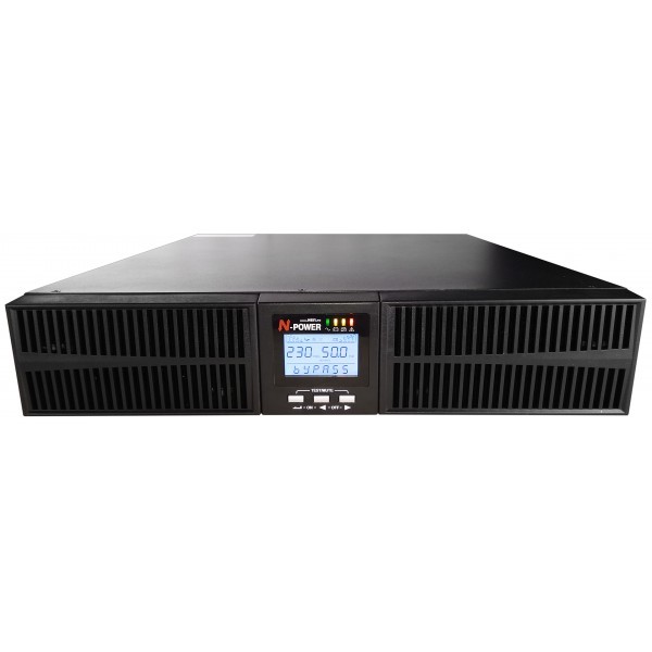 ИБП с двойным преобразованием N-Power Pro-Vision Black M10000 P4 RT─ однофазный ИБП 10 кВА online