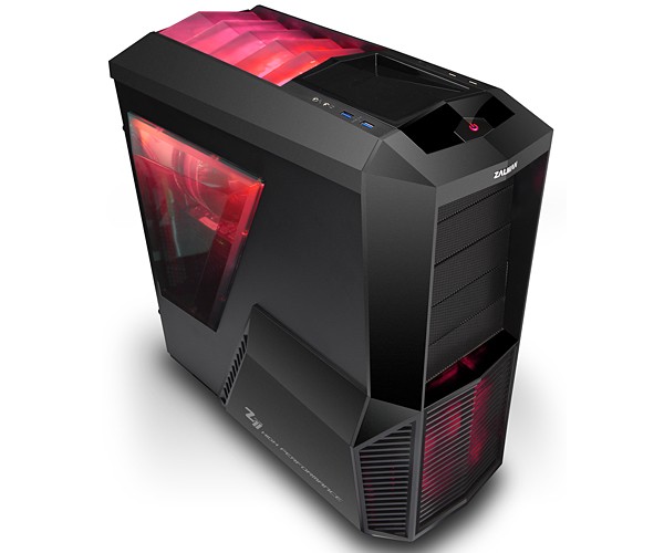 ZALMAN Z11 PLUS HF1, ATX, BLACK, WINDOW, 4x5.25", 6x3.5", 2x2.5", 2xUSB2.0, 2xUSB3.0, FRONT 1x120mm, REAR 1x120mm, TOP 1x120mm, SIDE 2x80mm