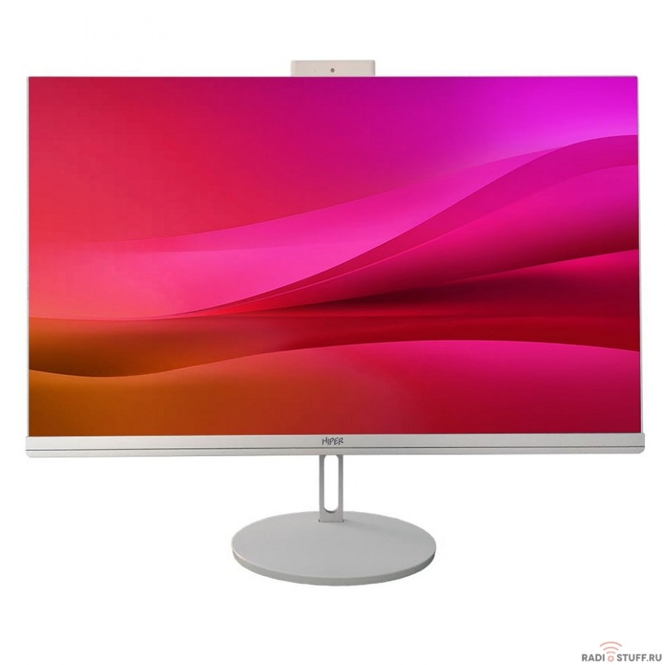 Hiper V10 [HO2ZHLFB1W] White 23.8" {FHD PG G6405/8Gb/SSD256Gb UHDG/W10Pro/kb/m}