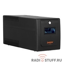 Exegate EP285531RUS ИБП ExeGate SpecialPro Smart LLB-2200.LCD.AVR.EURO.RJ.USB <2200VA/1300W, LCD, AVR, 4 евророзетки, RJ45/11, USB, Black>