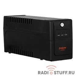 Exegate EP285472RUS ИБП ExeGate Power Back BNB-850.LED.AVR.C13.RJ.USB <850VA/480W, LED, AVR,4*IEC-C13, RJ45/11, USB, Black>
