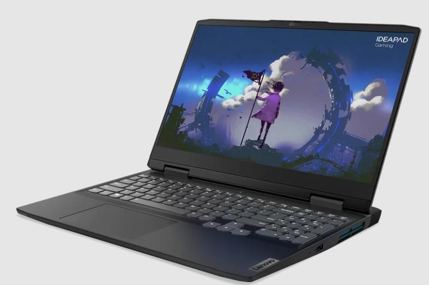 Ноутбук LENOVO IdeaPad Gaming 3 15IAH7 15.6" 1920x1080 Intel Core i5-12450H RAM 8Гб SSD 512Гб RTX 3060 6Гб ENG/RUS без ОС Onyx Grey 2.315 кг 82S900KMRM