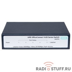 JH327A HP коммутатор HPE 1420 неуправляемый 19U 5x10/100/1000BASE-T