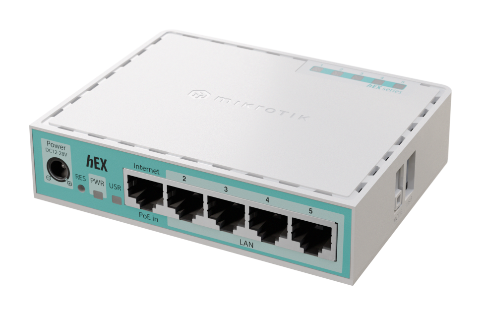 MikroTik hEX refresh (арт. E50UG) маршрутизатор 