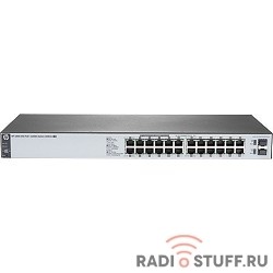 J9983A HP коммутатор HPE 1820-24G-PoE+ управляемый 19U 24x10/100/1000BASE-T, 4*SFP, 185W
