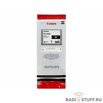 Canon PFI-320BK  Картридж  для Canon TM-200/TM-205/TM-300/TM-305, чёрный, 300 мл (GJ)