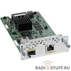 Модуль расширения Модуль 1-port GE WAN NIM, dual-mode RJ45 SFP