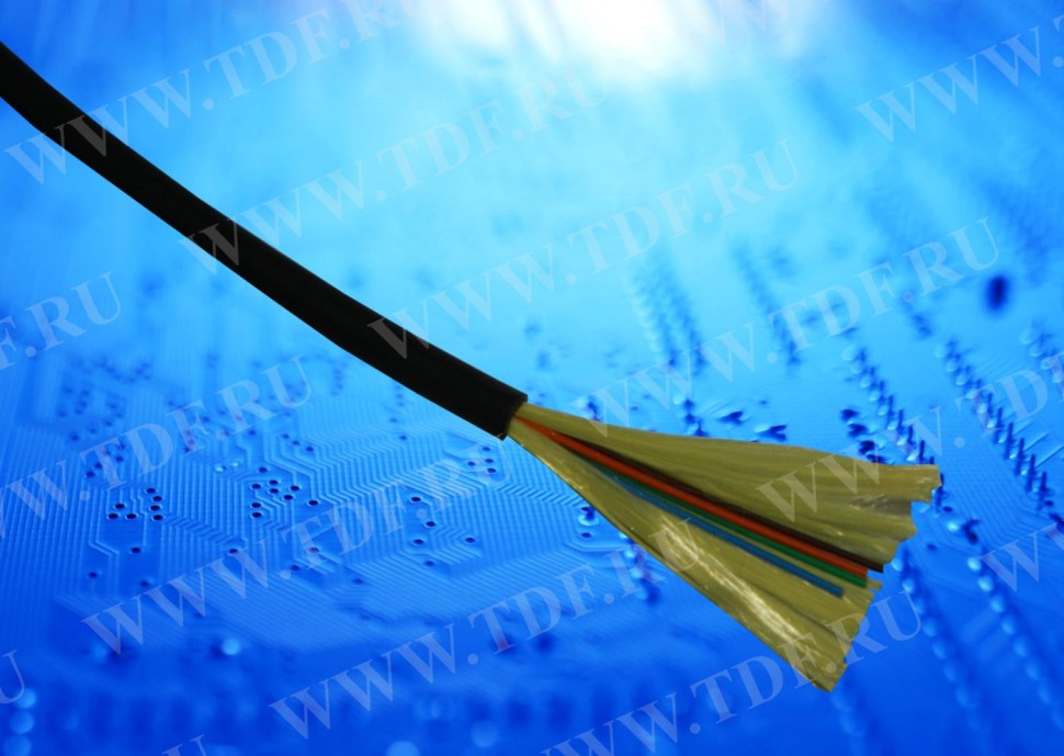 Кабель волоконно-оптический 4 (SМ - 9/125), наружный, PE, черный, 2000м РАСПРОДАЖА