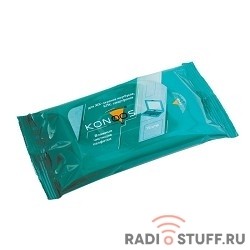 Konoos KSN-15 Чист. салф. Konoos для ЖК-экранов ноутбуков, смартфонов, КПК, покетпак 15 шт.