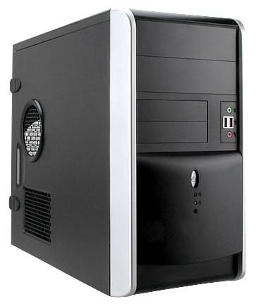 Mini Tower InWin EMR007 500W RB-S500HQ70 H U3.0*2+A(HD) mATX Black/silver